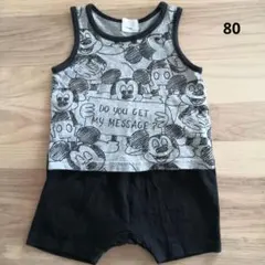 Disney ミッキーマウス タンクトップ 80
