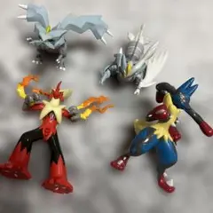 ⭐️希少未開封新品⭐️組立式DXソフビフィギュア ゴウカザル&エンペルト 2種セット ポケモンスケールワールド ヒカリ、ゴウカザル、エンペルト フィギュア