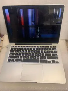 Apple MacBook retina 13インチ　液晶割れ　ジャンク￼