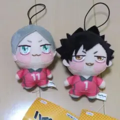 新品　ハイキュー!!　ちょぴぬいぷち②　2個セット　ぬいぐるみ　マスコット