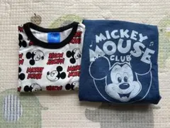 Disney ミッキーマウス 長袖カットソー 100cm