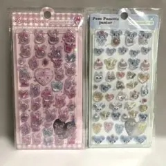 【新品】ちゅるんkawaiiシール 2種セットのサムネイル