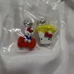 ハローキティ アメリカンデザイン めじるしアクセサリー リボン ポテト セット