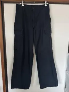 UNIQLO ユニクロ　Mサイズ　カーキ　ワイド　パンツ