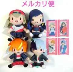 【ビビバス】劇場版　ふわぷちミニぬいぐるみ／フィルム風コレクション　各４種セット