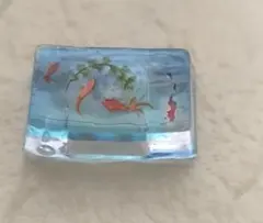 【Tabキー】レジンキーキャップ 金魚の水槽 涼しげなアクアリウム アルチザン
