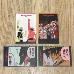 ワンピースBragMen ワンピースジムステッカー 5枚　麦わら一味　超希少 ワンピースBragMen ワンピースジムステッカー 5枚 麦わら一味 超希少