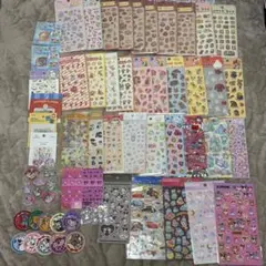 シール ディズニー サンリオ など まとめ売り