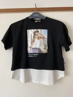 JENNI フォトプリント　ブラック　Tシャツ　140サイズのサムネイル