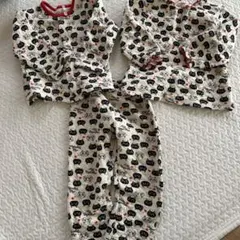 パジャマ3点　110cm