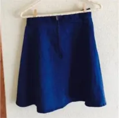 デニム風スカート