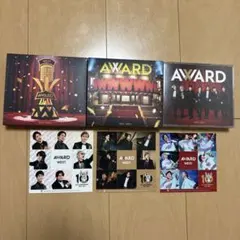 ジャニーズWEST WEST. AWARD 3形態セット 特典あり