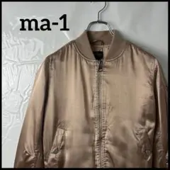 ma-1 ボンバーフライトジャケット　短丈ブルゾン　ピンク　ミリタリー　00s