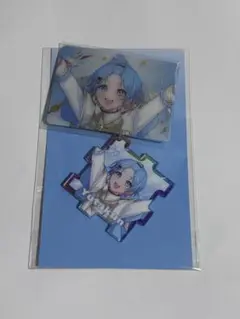 STPR Family B賞ホログラムクリアカード2枚セットころん - メルカリ