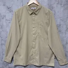 【AIGLE】エーグル 吸水速乾 バイザー シャツ メンズLのサムネイル