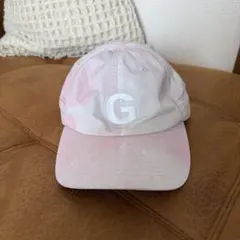 Gロゴ ベースボールキャップ ピンク ホワイトのサムネイル