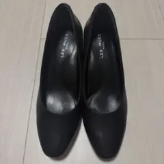 LES MUES Femme パンプス ブラック 23.5cm EEEのサムネイル