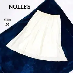 ノーリーズ ひざ丈スカート フレア プリーツ ゴムウエスト ギャザー 秋冬 定番
