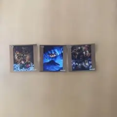 鬼滅の刃 シール烈伝5 　スペシャルキービジュアル　3枚セット②