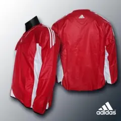 adidas アディダス 長袖Vネック　ウィンドウジャケット　O