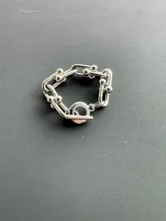チェーンリング　シルバー　ハードウェア