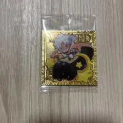 ワンピース 大海賊シールウエハース12弾ゴールドパラレル　裏　リューマ