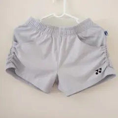 YONEX テニス バドミントンショートパンツ グレーSサイズ