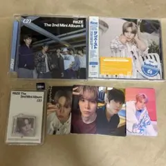 RIIZE ウンソク II sunburst トレカ CD アルバム セット ②