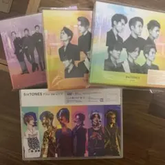 SixTONES CITY アルバム３形態、DVDセット