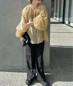 2WAYボリュームオーバーブラウス