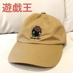 遊戯王 クリボー 刺繍キャップ ベージュ　YU-GI-OH!