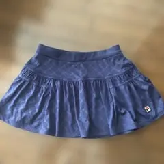 FILA フレアスカート Lサイズ 紫（紺色に近い）