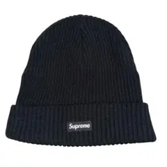 Supreme ビーニー ニット帽 ブラックのサムネイル