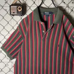希少 90s Ralph Lauren ポロシャツ タータンチェック M 緑 - メルカリ