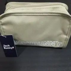 新品　ジャックバニー　ポーチ　ベージュ