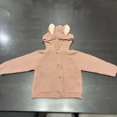 Tête à tête ピンク カーディガン 90サイズ