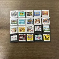 【動作確認済み】3DS、DS ソフト20本まとめ売り
