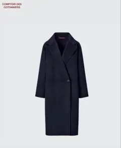 ユニクロ　コラボ　コントワーデコトニエ　ダブルフェイスロングコート　Mサイズ