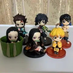 鬼滅の刃 ミニフィギュア 6体セット　Qposket mini