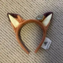 上海ディズニー　ズートピア　ニックカチューシャ