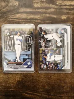 topps now 大谷翔平＆アーロン・ジャッジ　MVPカード