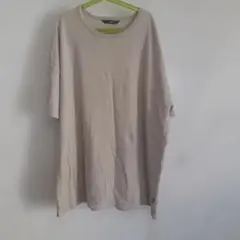 FIDES プリント Tシャツ ベージュ - メルカリ