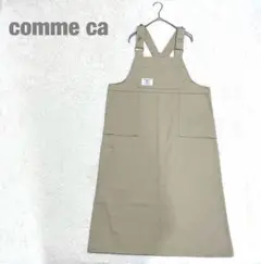 コムサ サロペット オーバーオール ワンピース シンプル カジュアル 韓国製