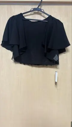 DELLISE NOIR パーティードレス　ボレロ 黒