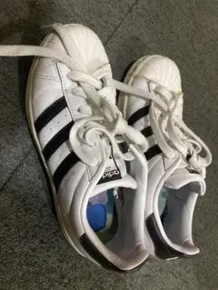 adidas SUPERSTAR ホワイト ブラック 22.5cm