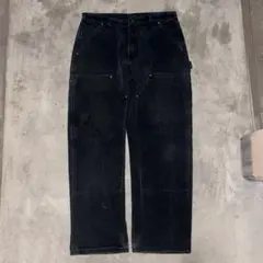 <BLACK>Carhartt ダブルニー W34 L32