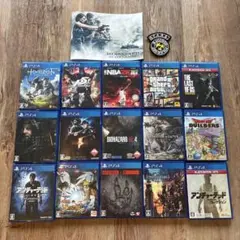 PS4 人気ソフトセット15本