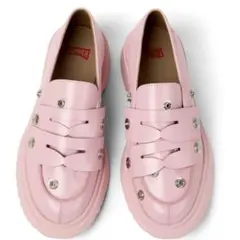 CAMPER Walden TWINS ドレスシューズ ハトメ ピンクのサムネイル