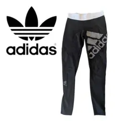 adidas ブラック スパッツ