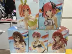 五等分の花嫁 水着フィギュア五体セット